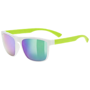 1pc Lunettes de soleil rétro unisexe en plastique, monture ovale sans cerclage, style coréen, tendance Europe et Amérique, pour la conduite - Product Image 1