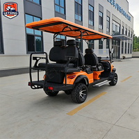 Voiturette de golf 6 places sur mesure, certifiée CE, fabrication chinoise directe, chariot de golf électrique en gros