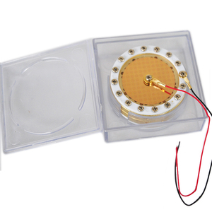 Capsule de microphone grand diaphragme de 34 mm avec plaques arrière isolées en or pour tête de microphone à condensateur - Product Image 2