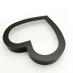 Boîte rigide géante rectangulaire pour roses éternelles avec fenêtre transparente, estampage, recyclable, emballage pour arrangements floraux de fleuriste - Product Image 6