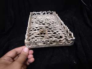 Luxury Aluminum <b>Silver</b> Finished Wedding <b>Tray</b> Ramadan & Wedding Dining Tables and Serving Arrangements <b>Mirror</b> Polished - Product Image 4