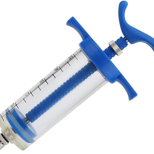 Seringue d'injection vétérinaire en <span class=keywords><strong>plastique</strong></span> pour animaux, grande capacité, pour usage agricole - Product Image 4