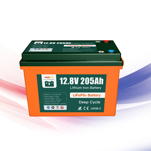 แบตเตอรี่ลิเธียมไลฟ์โป4 นูโกะ 25.6V 12V 205AH 200AH สำหรับระบบโซลาร์เซลล์  จัดเก็บพลังงาน  ใช้งานได้ยาวนานถึง 5000 รอบการใช้งาน สำหรับใช้ในบ้าน - Product Image 4