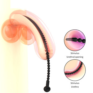 Sumbat Penis suara uretra kateter dilator silikon <span class=keywords><strong>Stimulator</strong></span> prostat sumbat uretra, mainan seks dewasa untuk alat kepuasan seks pria - Product Image 1