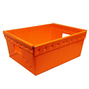 corrugated PP plastic tote box,bin tote