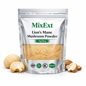 Poudre de <span class=keywords><strong>champignon</strong></span> <span class=keywords><strong>Crinière</strong></span> de <span class=keywords><strong>lion</strong></span> de qualité alimentaire, 98% pure, fournie directement par l'usine, MOQ 1kg - Product Image 1