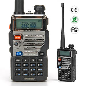 Radio Baofeng Original Personalizada UV-5RE UV5RE CB FM con Certificación CE FCC, 5W, 128 Canales, VHF UHF, Walkie Talkie <span class=keywords><strong>de</strong></span> Doble Banda para <span class=keywords><strong>Caza</strong></span> - Product Image 1