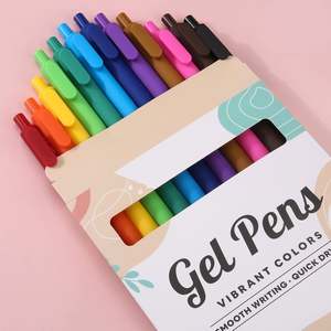 Stylo bille publicitaire personnalisé en plastique coloré avec logo, à toucher doux pour écrans tactiles, idéal pour les cadeaux - Vente en gros à prix réduit - Product Image 2