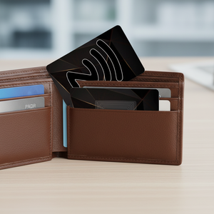 Protector de Tarjetas de Membresía RFID 1K de PVC Impreso Personalizado a 13.56MHz, Gestión de Tarjetas de Visita Antirrobo Confiable para Hoteles - Product Image 1