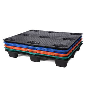 China Supplier Competitive Price Heavy Duty Nestable Euro Nested Plastic Pallet
