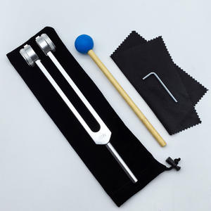 Juego de diapasones de aleación de aluminio de calidad profesional de 111 HZ y 112.45 HZ para enseñanza de resonancia y terapia de sonido - Product Image 2