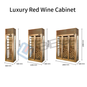 Réfrigérateur à vin de fournisseur chinois, 50 bouteilles, armoire autoportante pour usage domestique et hôtelier, cave à vin commerciale RW50 - Product Image 4