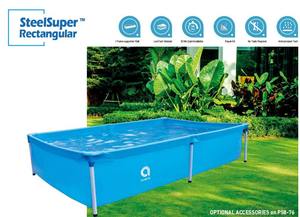 Piscina <span class=keywords><strong>Inflable</strong></span> <span class=keywords><strong>Rectangular</strong></span> de PVC <span class=keywords><strong>Azul</strong></span> Jilong Avenli 17803, 188 cm x 127 cm x 42 cm - Product Image 4