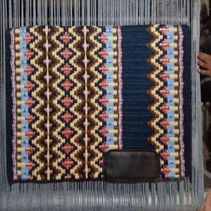 Sous-selles de qualité supérieure en laine de Nouvelle-Zélande véritable, style western, dressage anglais, gel, cuir, saut d'obstacles, exercice équestre - Product Image 1