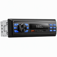 Lecteur MP3 pour voiture, radio FM multifonctionnelle, fonction musique, clé USB, Bluetooth, égaliseur, kit mains libres, commande centrale, autoradio