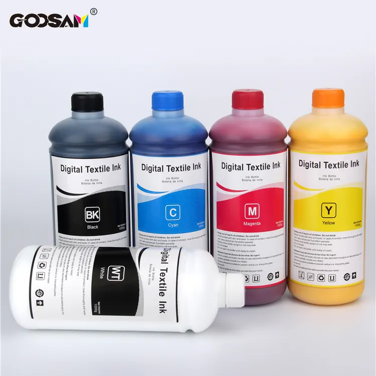 Goosam dolum A3 ısı basıncı DTG dijital tekstil mürekkep için Brother Gt 381 3 GTX DTG yazıcı
