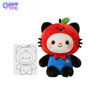 CHIQUE OEM ODM Jouet en peluche personnalisé, animal en peluche sur mesure, créez votre propre mascotte, usine de peluches personnalisées pour la promotion