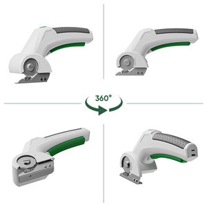 Tijeras Eléctricas Recargables ES-038, Tijeras Eléctricas Inalámbricas Portátiles para Cortar Tela, Alfombras y Cuero - Product Image 5