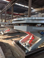 Plateforme élévatrice à ciseaux fixe HAOKUN, capacité de 0,1 à 50 tonnes, taille personnalisée, hauteur de levage, table élévatrice hydraulique électrique robuste