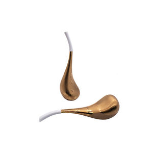 2 pièces globes de glace pour le visage en acier inoxydable forme de massage ergonomique, bâtons de Cryo de soins de la peau idéaux fournitures d'esthéticienne globes de refroidissement - Product Image 5