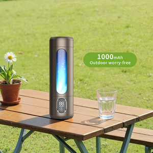 Wosfer Double verre tasse tasse à <span class=keywords><strong>eau</strong></span> riche <span class=keywords><strong>en</strong></span> hydrogène avec haute concentration cadeau de soins de santé créatif pour usage domestique - Product Image 2