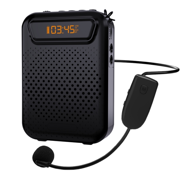 For S28 UHF 30W Output Power Wireless Voice Amplifier Portable Rechargeable Plastic PA Speaker Audio Teachers
