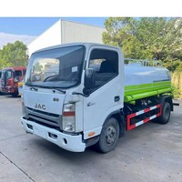 Camion-citerne à eau JAC Diesel neuf avec réservoir de 5000 litres pour pulvérisation de rue