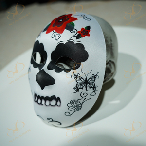 Máscara <span class=keywords><strong>de</strong></span> Calavera <span class=keywords><strong>de</strong></span> Azúcar del Día <span class=keywords><strong>de</strong></span> <span class=keywords><strong>los</strong></span> <span class=keywords><strong>Muertos</strong></span> con Patrón Floral <span class=keywords><strong>de</strong></span> Mariposa, Máscara <span class=keywords><strong>de</strong></span> <span class=keywords><strong>Disfraz</strong></span> para Halloween, Cosplay, Fiesta Mexicana - Product Image 6