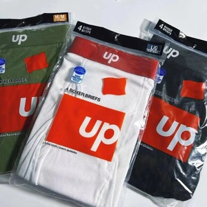 Set di 2 Boxer Unisex alla Moda, Slip Hipster Oversize a Gamba Piatta, Taglie S-XL, Pronta Consegna, Biancheria Intima in Puro Cotone - Product Image 2