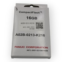 Tarjeta de Memoria CF Original FANUC A02B-0213-K216 de 16GB para Sistema CNC, Copia de Seguridad de Datos, Carga de Parámetros y Almacenamiento de Programas