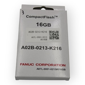 Tarjeta de Memoria CF Original FANUC A02B-0213-K216 de 16GB para Sistema CNC, Copia de Seguridad de Datos, Carga de Parámetros y Almacenamiento de Programas - Product Image 2