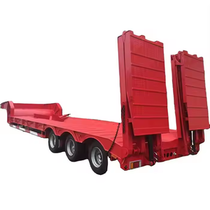 Semirremolque de Plataforma Baja para Excavadora de 80 Toneladas, Remolques de Camión de Alta Calidad - Product Image 4