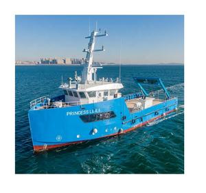 बिक्री के लिए उपलब्ध प्लेटफॉर्म की आपूर्ति के लिए ग्रैंड 100 फीट/32 मीटर एल्यूमीनियम उपयोगिता नौका - Product Image 1