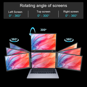 Vente Flash Direct Usine : Extension Triple Moniteur S980 pour Ordinateur Portable 15,3 Pouces, Écran Large IPS, Configuration USB-C Un Seul Câble - Product Image 4
