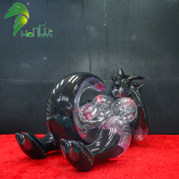 Jouet sexuel gonflable transparent en forme de dragon, sexy pour homme