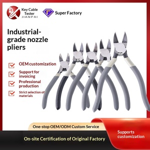 Alicates de corte diagonal de grado industrial, personalizados, de alta dureza, para corte manual, hasta modelos electrónicos. - Product Image 1