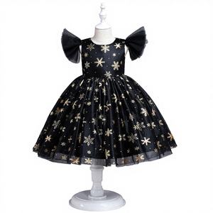 <span class=keywords><strong>Robe</strong></span> de Soirée Noël Rouge Style Western <span class=keywords><strong>pour</strong></span> Filles, <span class=keywords><strong>Robe</strong></span> Moelleuse Flocon de Neige <span class=keywords><strong>pour</strong></span> Petites Filles, <span class=keywords><strong>Robe</strong></span> d'Anniversaire <span class=keywords><strong>pour</strong></span> 2-10 Ans - Product Image 1