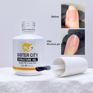 Gel UV transparent professionnel pour ongles, 15 ml, marque privée, de l'usine <span class=keywords><strong>Sister</strong></span> City, fabriqué à Guangdong - Product Image 1