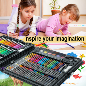 Forniture d'arte 150 pz pittura penna per acquerello Set <span class=keywords><strong>di</strong></span> schizzi da colorare pennarelli permanenti pennarelli per bambini <span class=keywords><strong>disegno</strong></span> Graffiti - Product Image 2