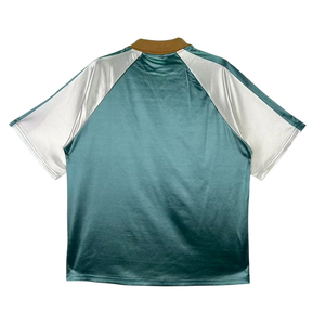 Vintage Letter Print Striped Short Breathable Quick Dry V-neck Anti-UV T-Shirt Unisex Teenagers Spring Autumn New Trendy Sports - Product Image 3