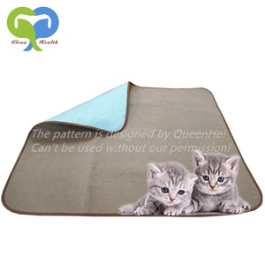 ¡Nuevo! Antideslizante lavable reutilizable mascotas colchón anti-slip de gel de sílice de perro gato pequeño <span class=keywords><strong>PiS</strong></span> de estera de entrenamiento marrón - Product Image 1