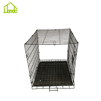 Cage à chien pliable en métal, durable et peu encombrante pour une utilisation en intérieur/extérieur, grande cage pour animaux de compagnie, utilisable dans le salon