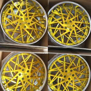 ล้อแม็กซ์ Hot Wheels แบบฟอร์จ อลูมิเนียมฟอร์จ ขอบเว้า ขอบ Rucci สีทองปัดเงา - Product Image 6
