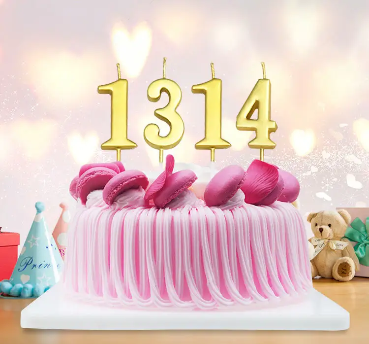Çocuklar mutlu doğum günü mum parti dumansız hayvan kek mumlar numaraları yaş 0-9 mum kek Topper dekorasyon