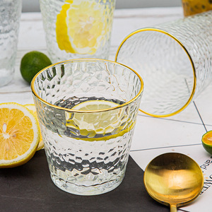 Juego de tazas de agua transparentes de cristal Phnom Penh de estilo japonés, martillo de leche doméstico, <span class=keywords><strong>vino</strong></span> al por mayor - Product Image 3