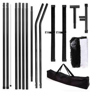 Wholesale Portable Pickleball Net <strong>Set</strong> 22 FT &amp; Half Court 11 FT, Metal Frame <strong>Pickle</strong> Ball Net <strong>Set</strong> System with Carry Bag - Product Image 5