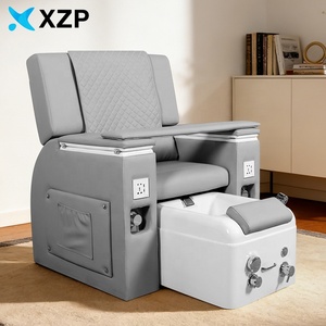 Sillón de Manicura Estilo Salón, Superventas, con Spa para Pies y Reposapiés Eléctrico Multifuncional con Masaje - Product Image 1
