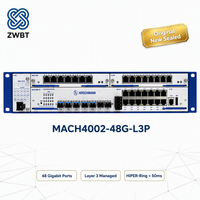 Switch Ethernet Industrial Hirschmann MACH4002-48G-L3P con Puertos de Uplink Fast Ethernet