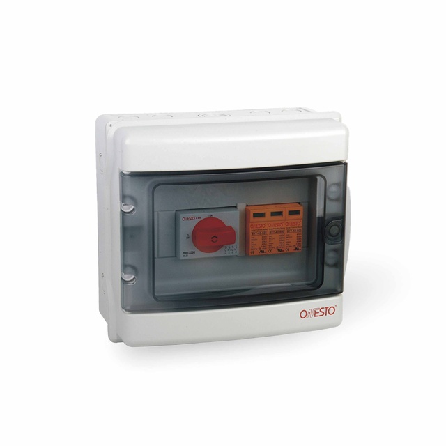 Factory Sale PV Combiner Box DC 1000V 25A Heat Resistant Junction Box 2 in 1 Out Solar Box