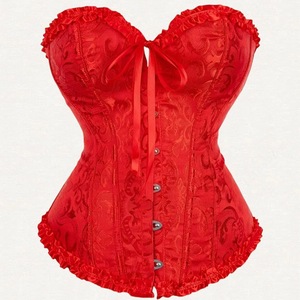 Corsetto Modellante Donna 2026 Hot Selling: Top Bustier in Pizzo con Fiocco, Vestibilità Slim, Effetto Snellente e Stecche a Lisca di Pesce - Product Image 2